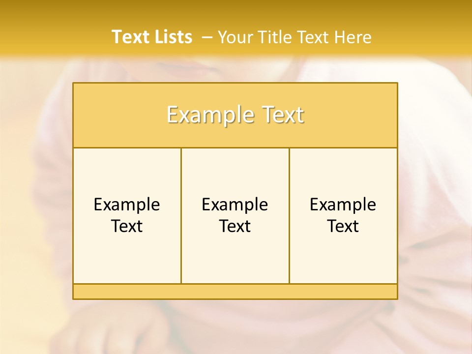 A Little Girl PowerPoint Template