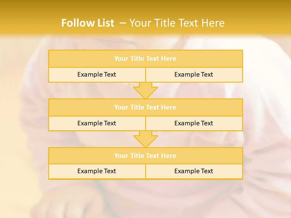 A Little Girl PowerPoint Template