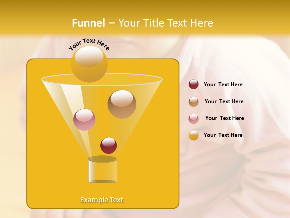 A Little Girl PowerPoint Template