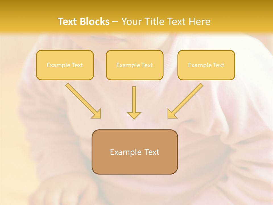 A Little Girl PowerPoint Template