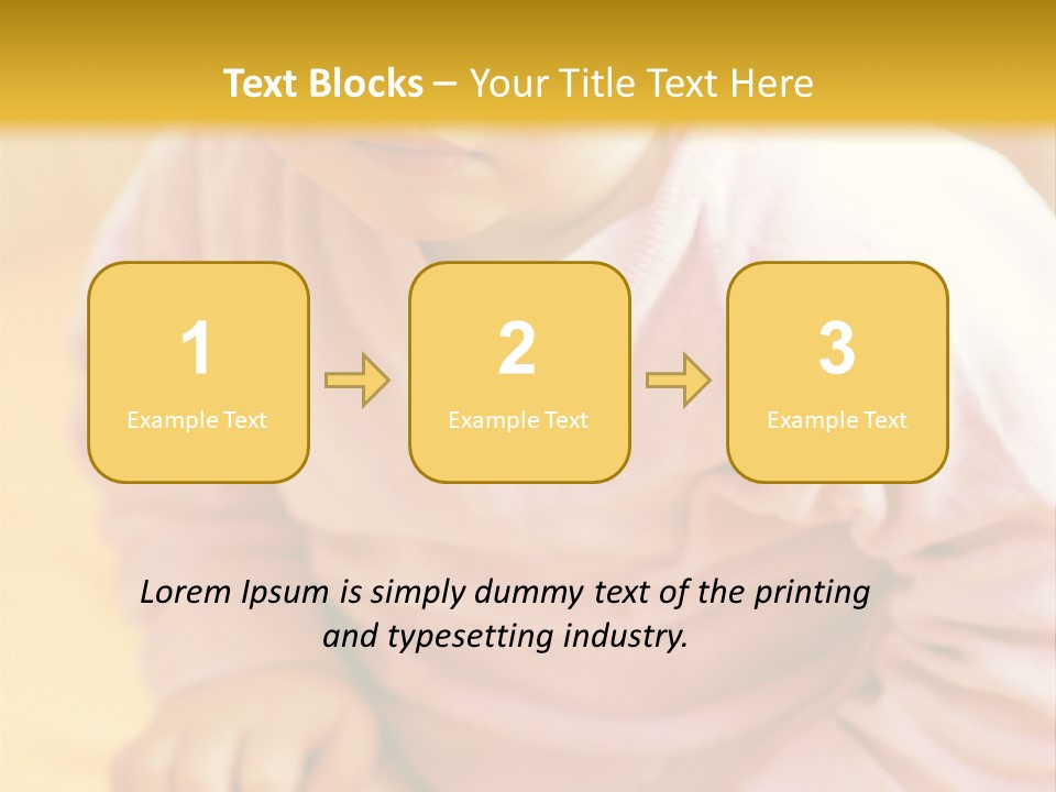 A Little Girl PowerPoint Template