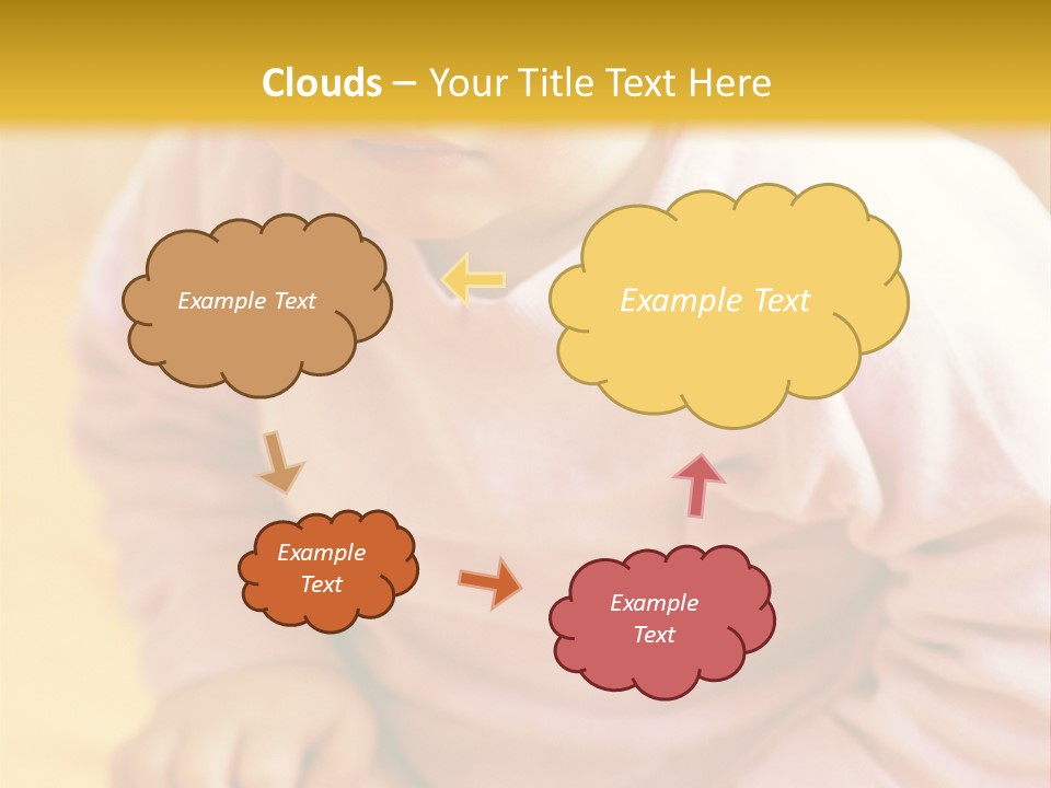 A Little Girl PowerPoint Template