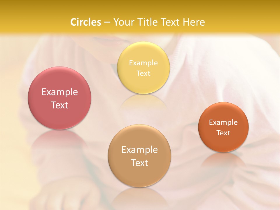 A Little Girl PowerPoint Template