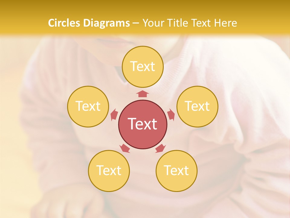 A Little Girl PowerPoint Template