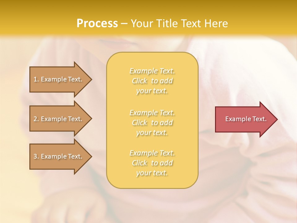 A Little Girl PowerPoint Template
