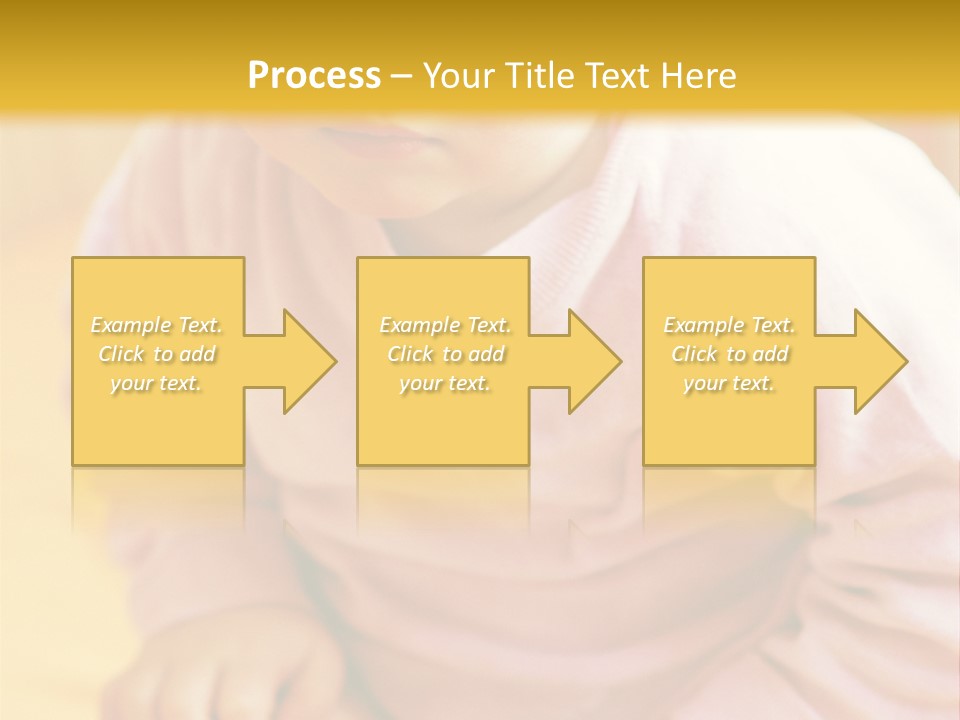 A Little Girl PowerPoint Template