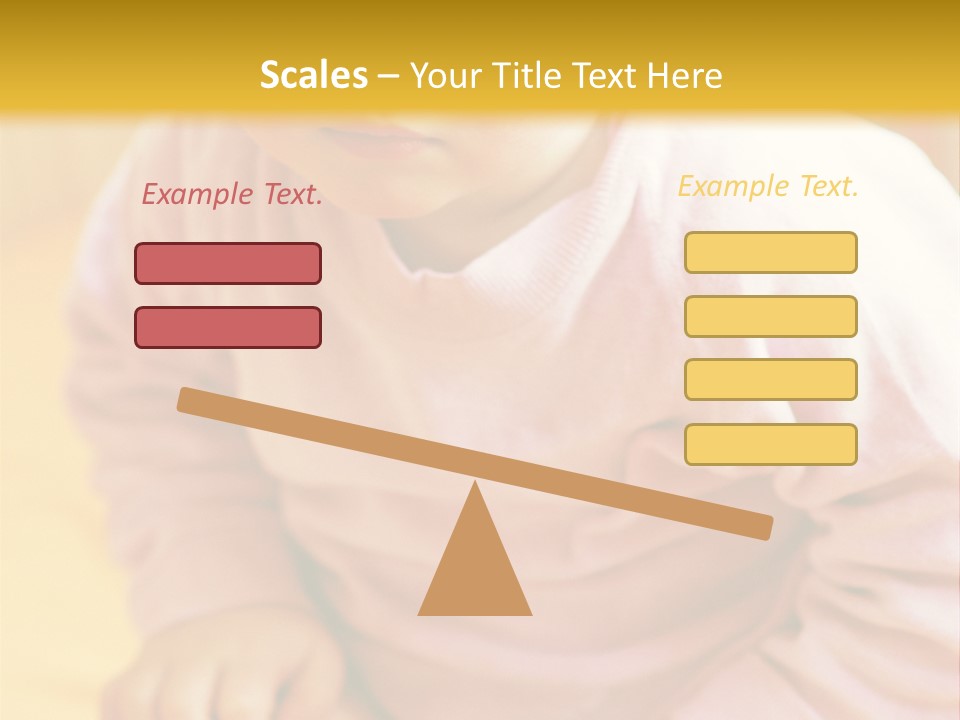 A Little Girl PowerPoint Template