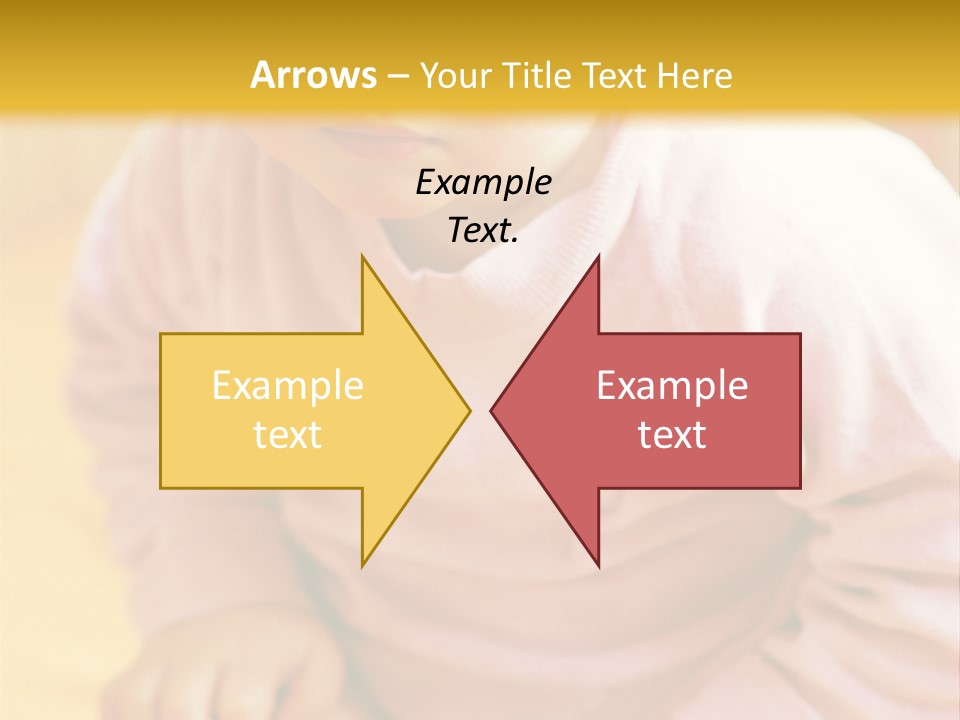 A Little Girl PowerPoint Template