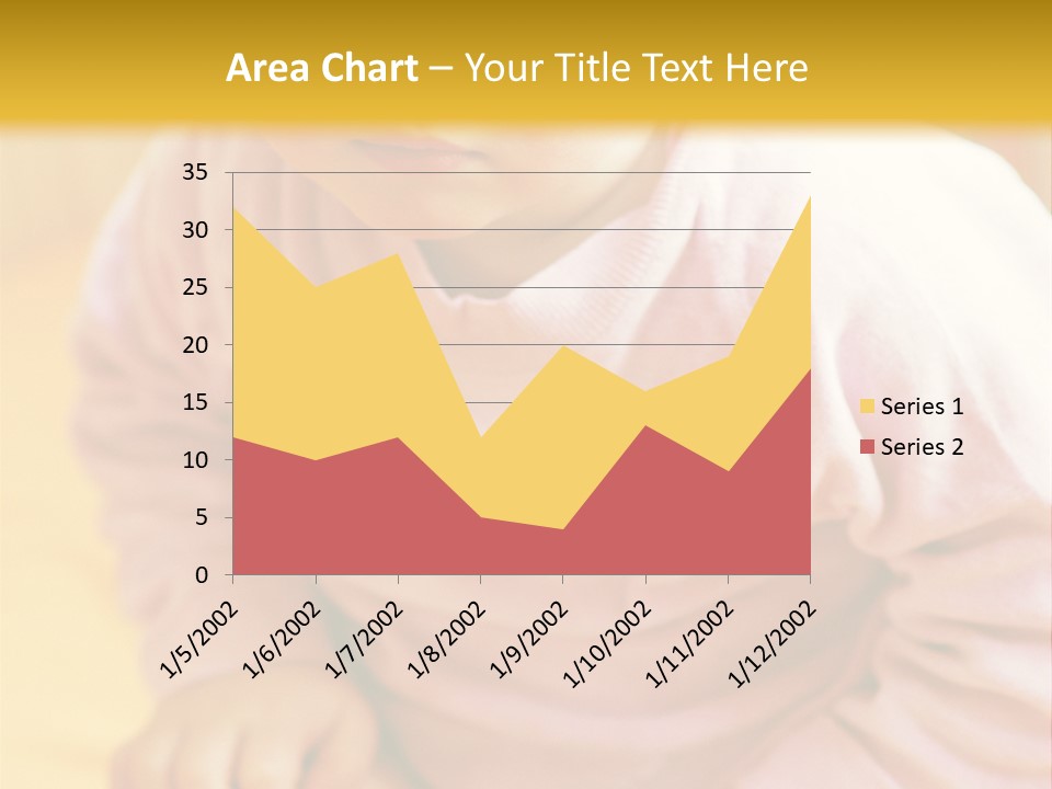 A Little Girl PowerPoint Template