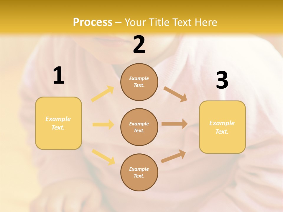 A Little Girl PowerPoint Template