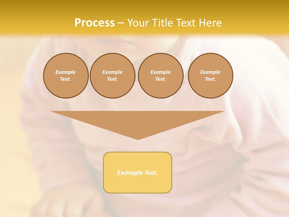 A Little Girl PowerPoint Template