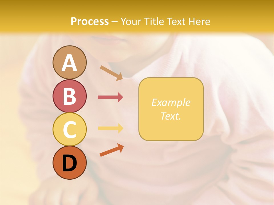 A Little Girl PowerPoint Template