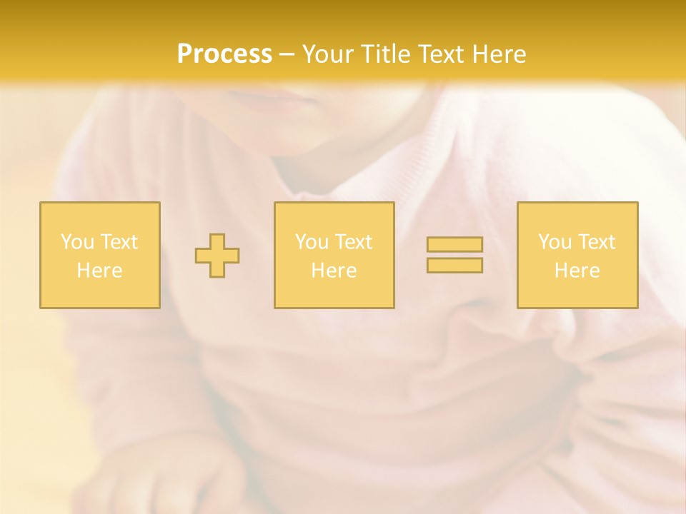 A Little Girl PowerPoint Template