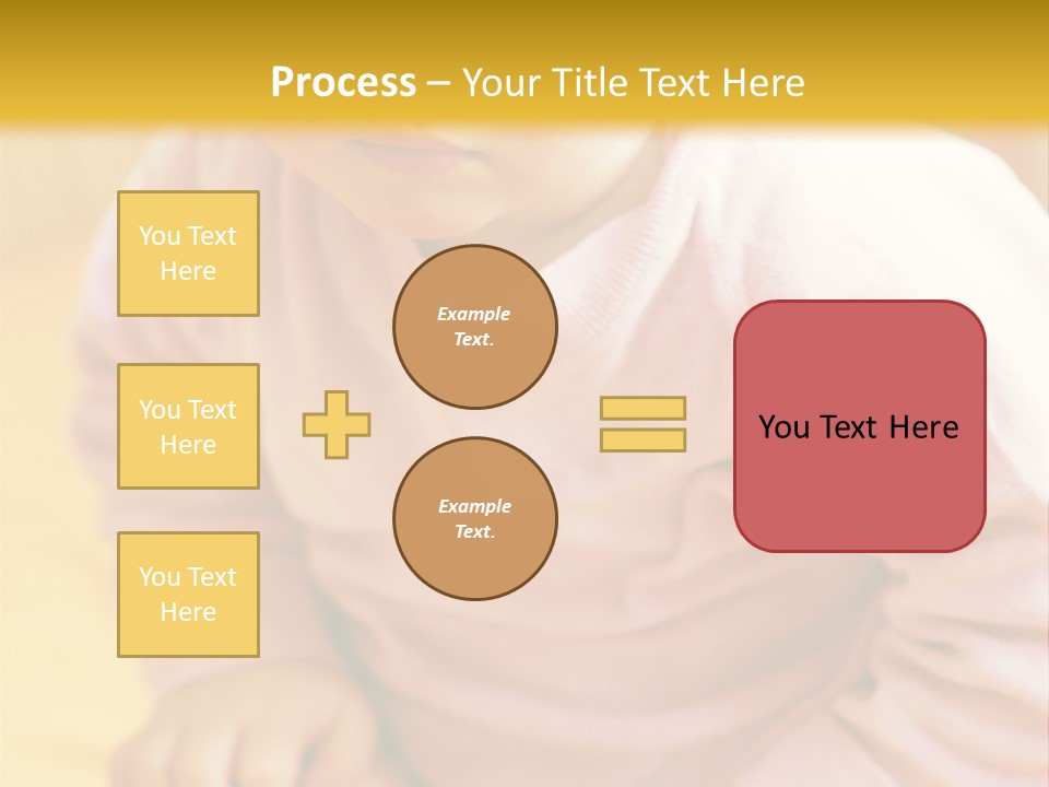 A Little Girl PowerPoint Template