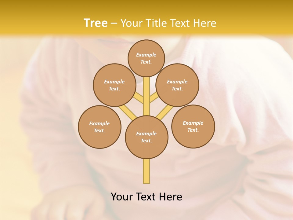 A Little Girl PowerPoint Template