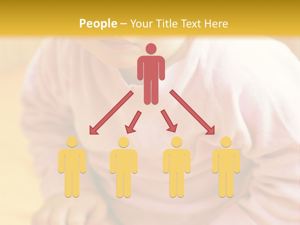 A Little Girl PowerPoint Template