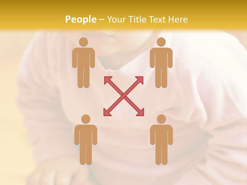 A Little Girl PowerPoint Template