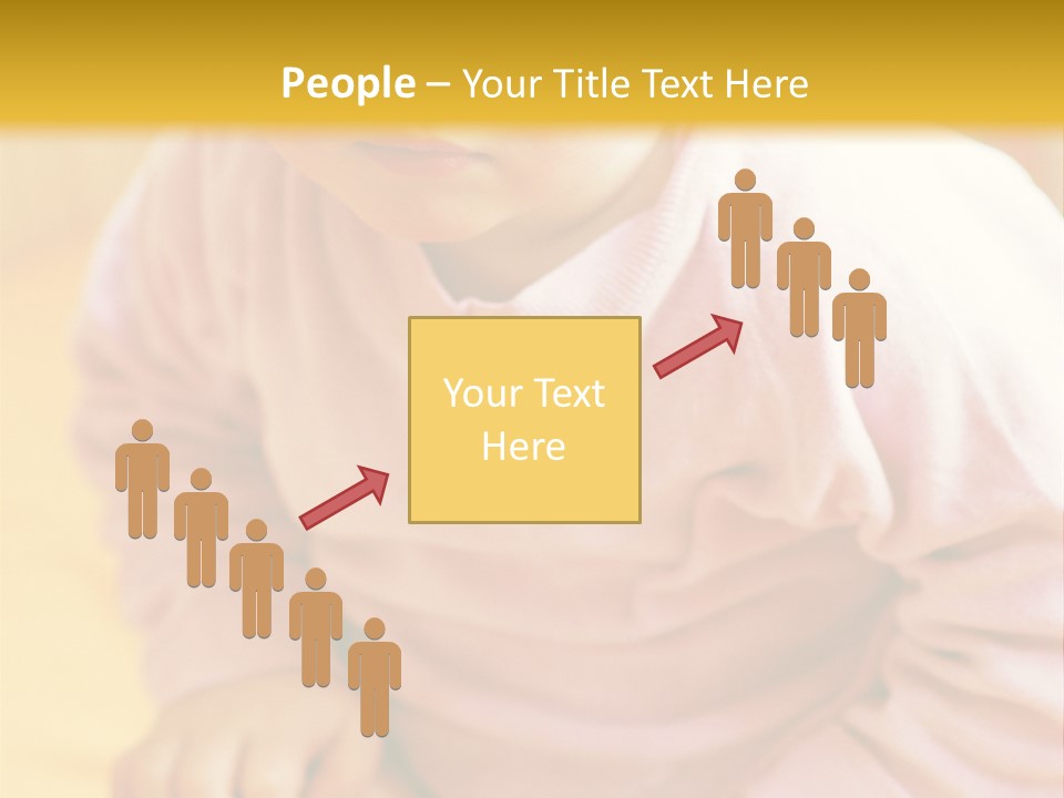 A Little Girl PowerPoint Template