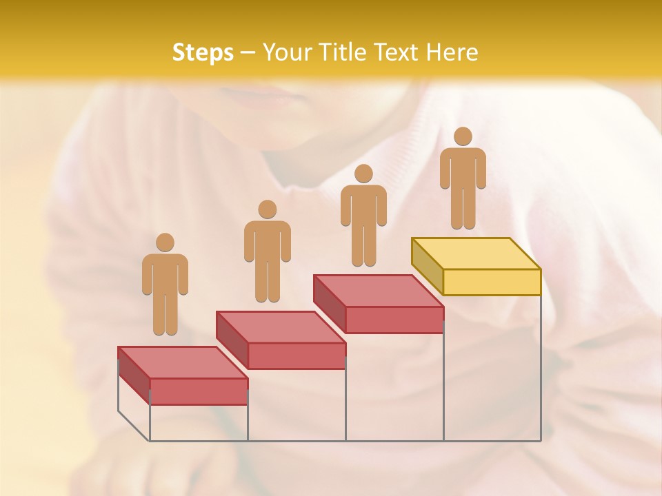 A Little Girl PowerPoint Template