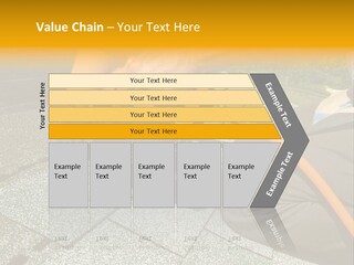Carpenter Uses Nail Gun To Attach Asphalt Shingles To Roof PowerPoint Template