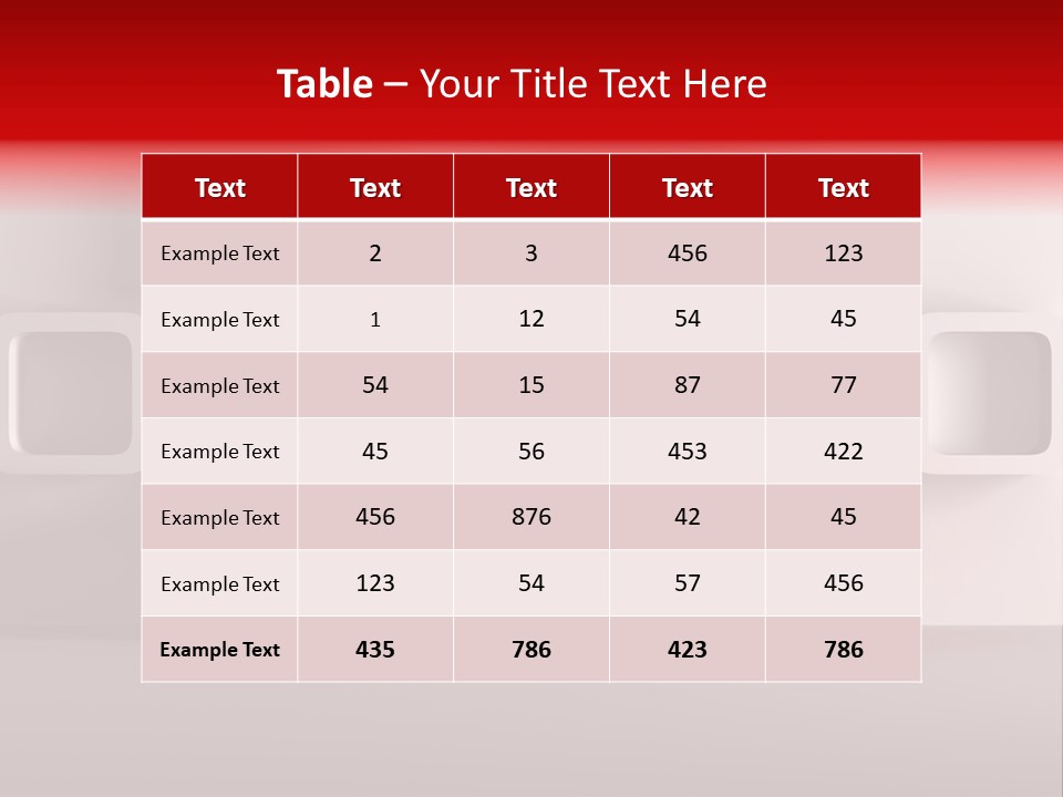 A Red Couch Sitting In Front Of A White Wall PowerPoint Template