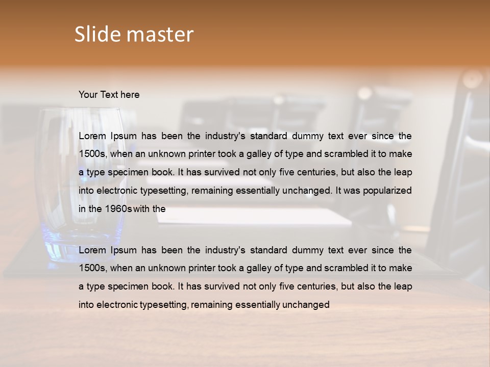 The Board Room PowerPoint Template