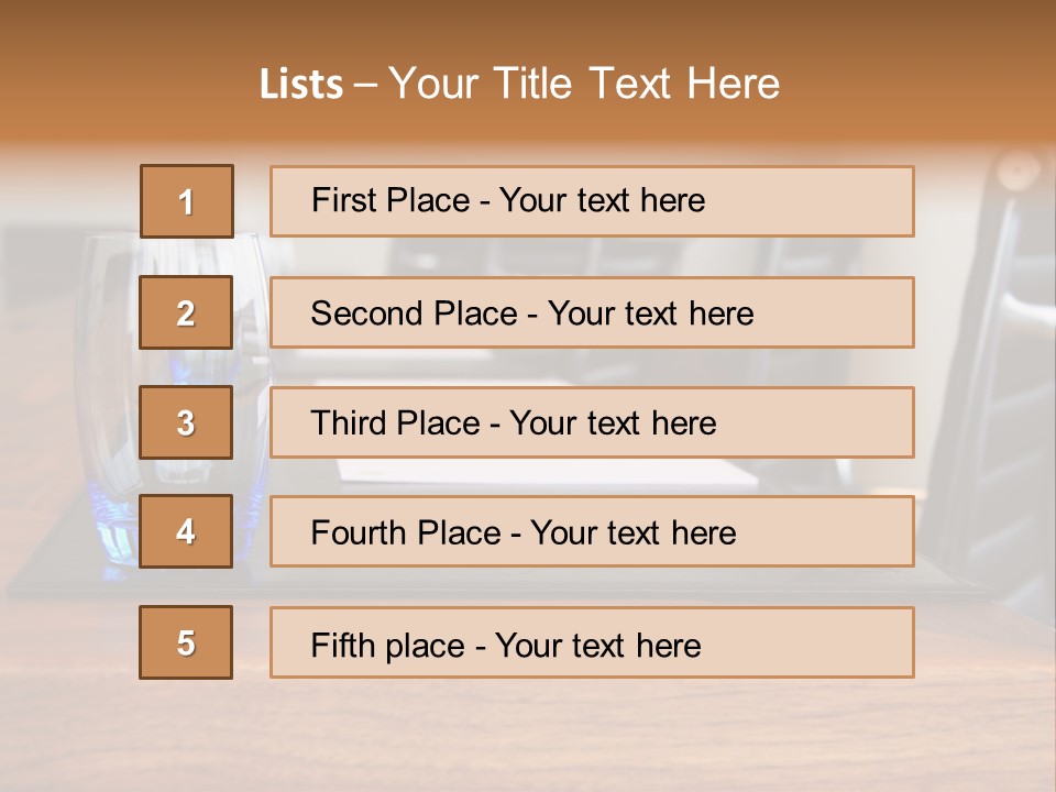 The Board Room PowerPoint Template