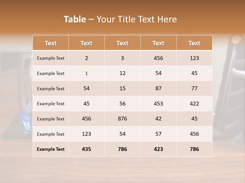 The Board Room PowerPoint Template