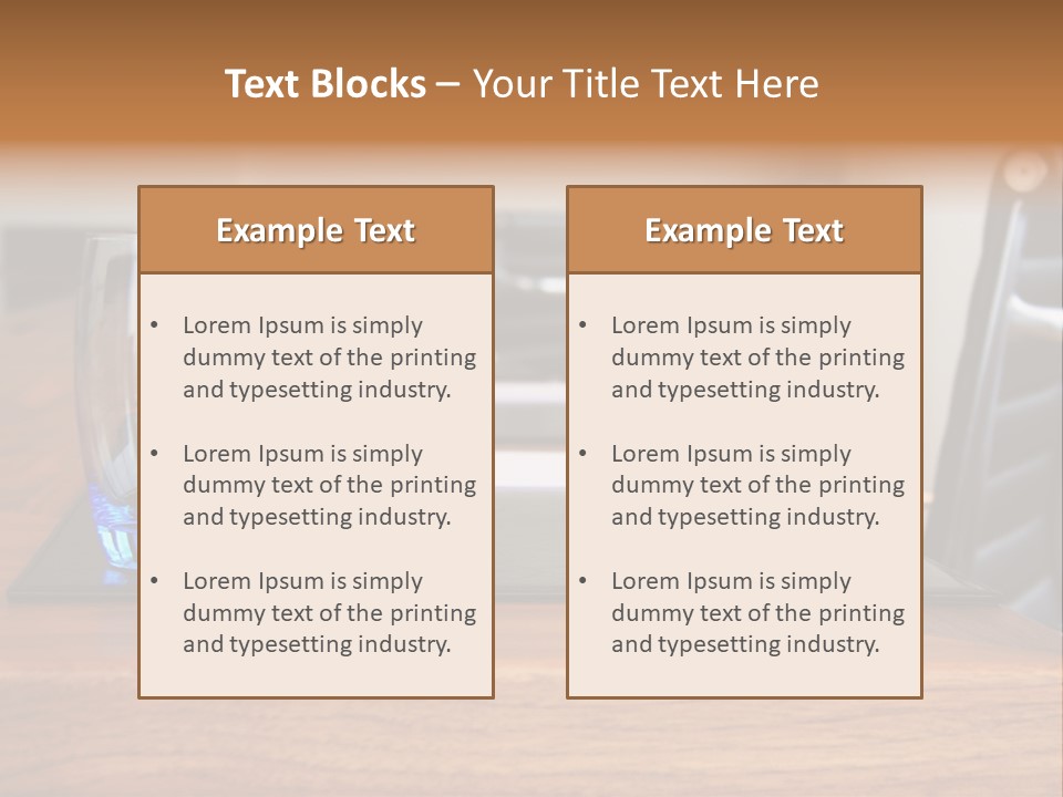 The Board Room PowerPoint Template