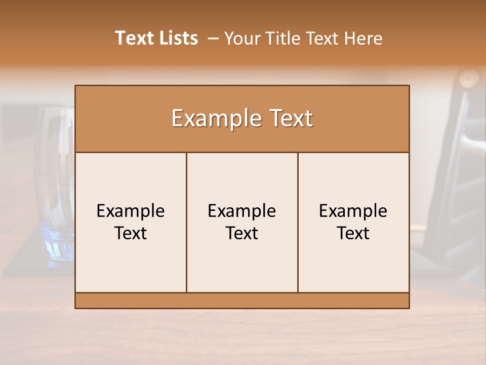 The Board Room PowerPoint Template