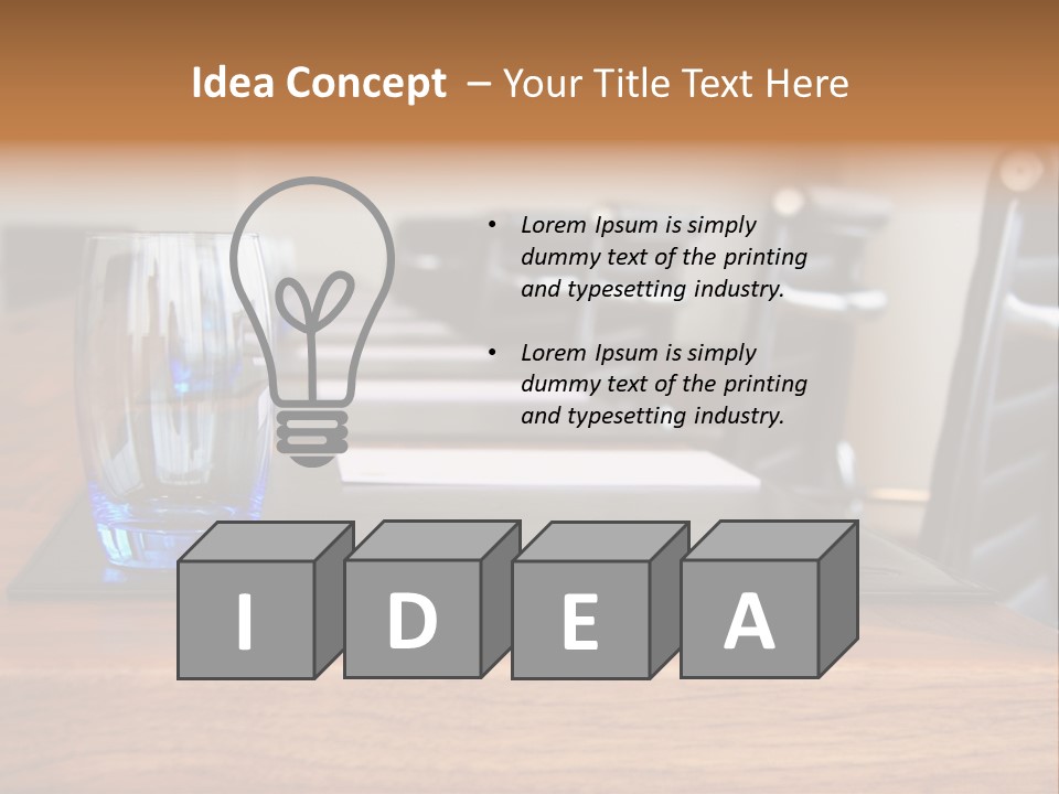 The Board Room PowerPoint Template