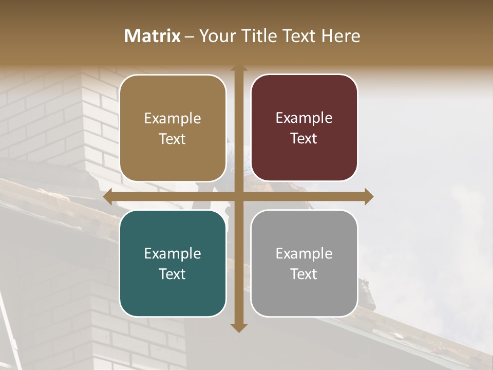 Roof Renovation PowerPoint Template