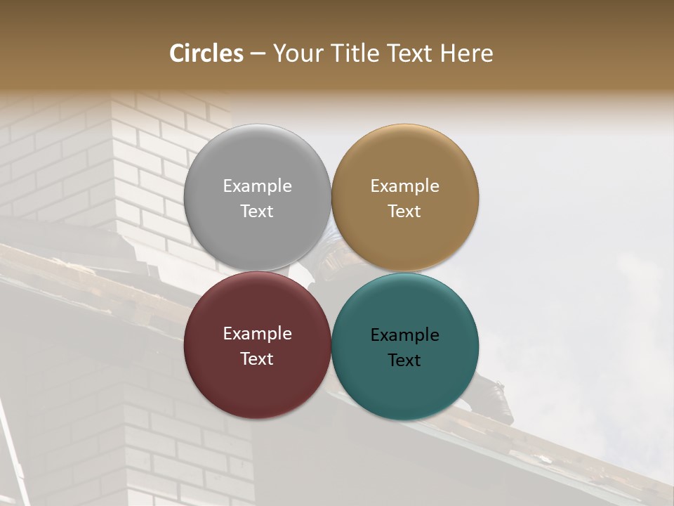 Roof Renovation PowerPoint Template