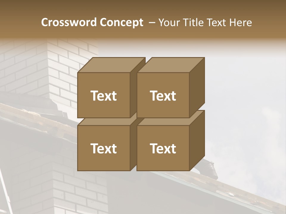 Roof Renovation PowerPoint Template