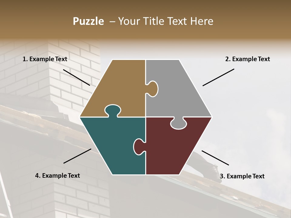 Roof Renovation PowerPoint Template