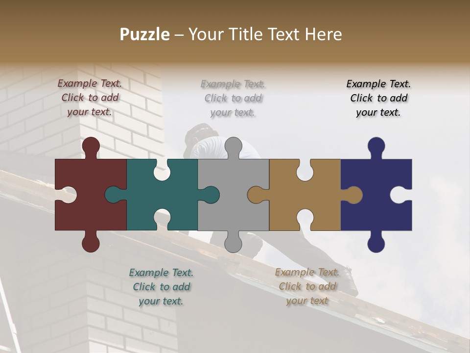 Roof Renovation PowerPoint Template