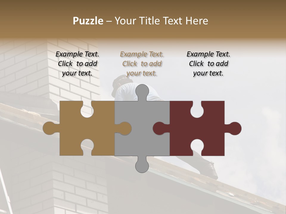 Roof Renovation PowerPoint Template