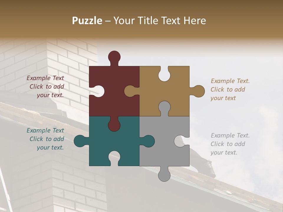 Roof Renovation PowerPoint Template