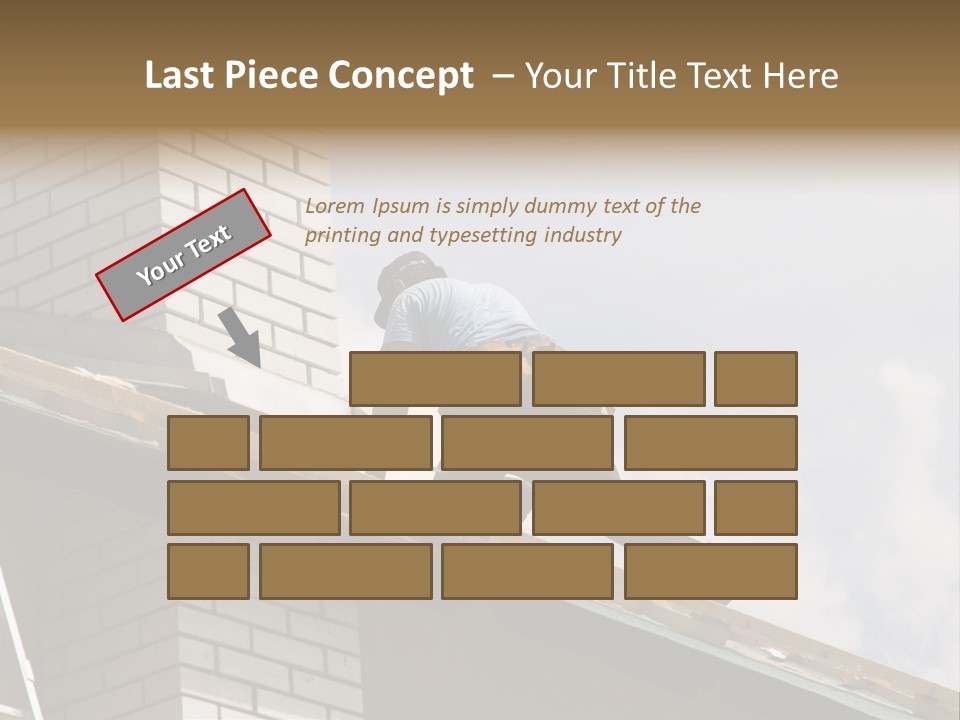 Roof Renovation PowerPoint Template