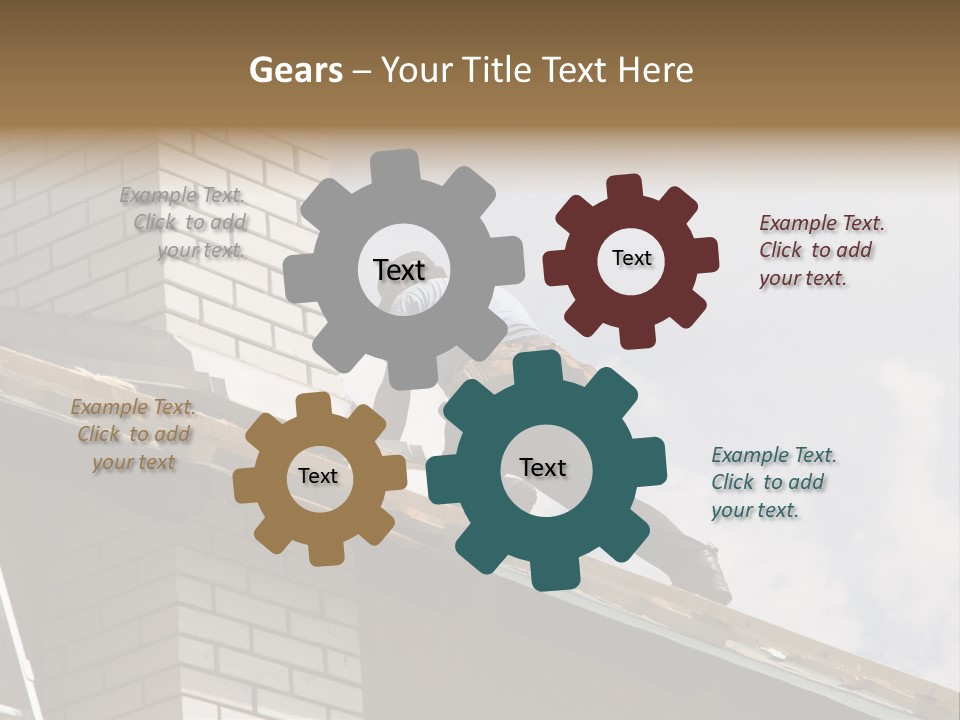 Roof Renovation PowerPoint Template