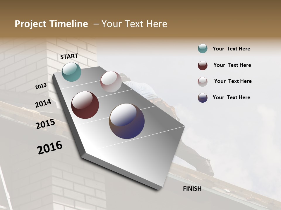 Roof Renovation PowerPoint Template