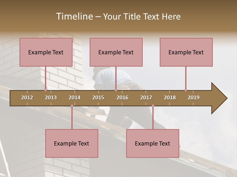 Roof Renovation PowerPoint Template
