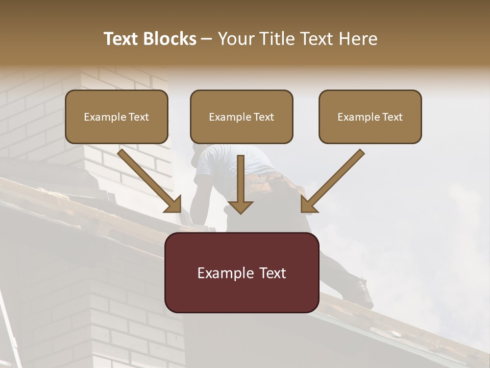 Roof Renovation PowerPoint Template