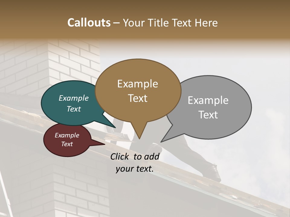 Roof Renovation PowerPoint Template