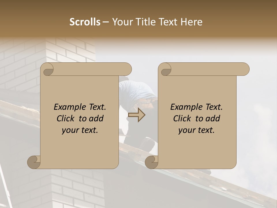 Roof Renovation PowerPoint Template