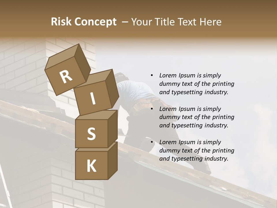 Roof Renovation PowerPoint Template