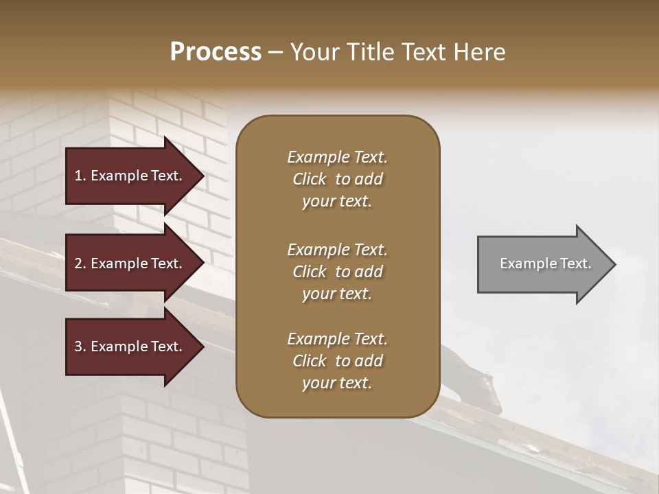 Roof Renovation PowerPoint Template