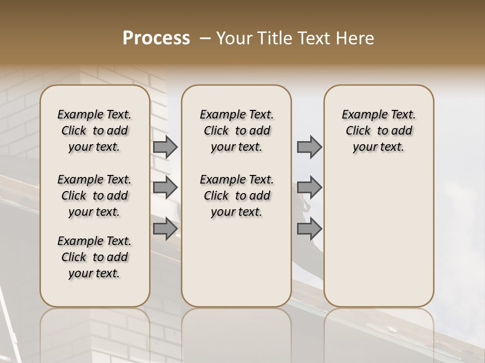 Roof Renovation PowerPoint Template