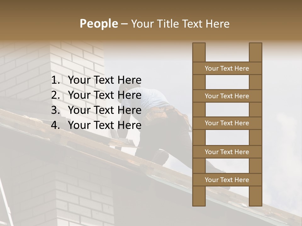 Roof Renovation PowerPoint Template