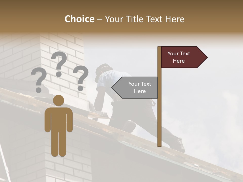 Roof Renovation PowerPoint Template
